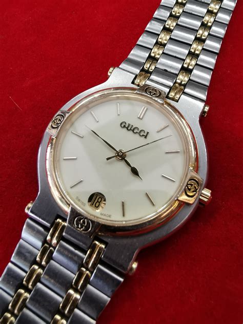 gucci orologio vintage 80's|vintage gucci 9000m for sale.